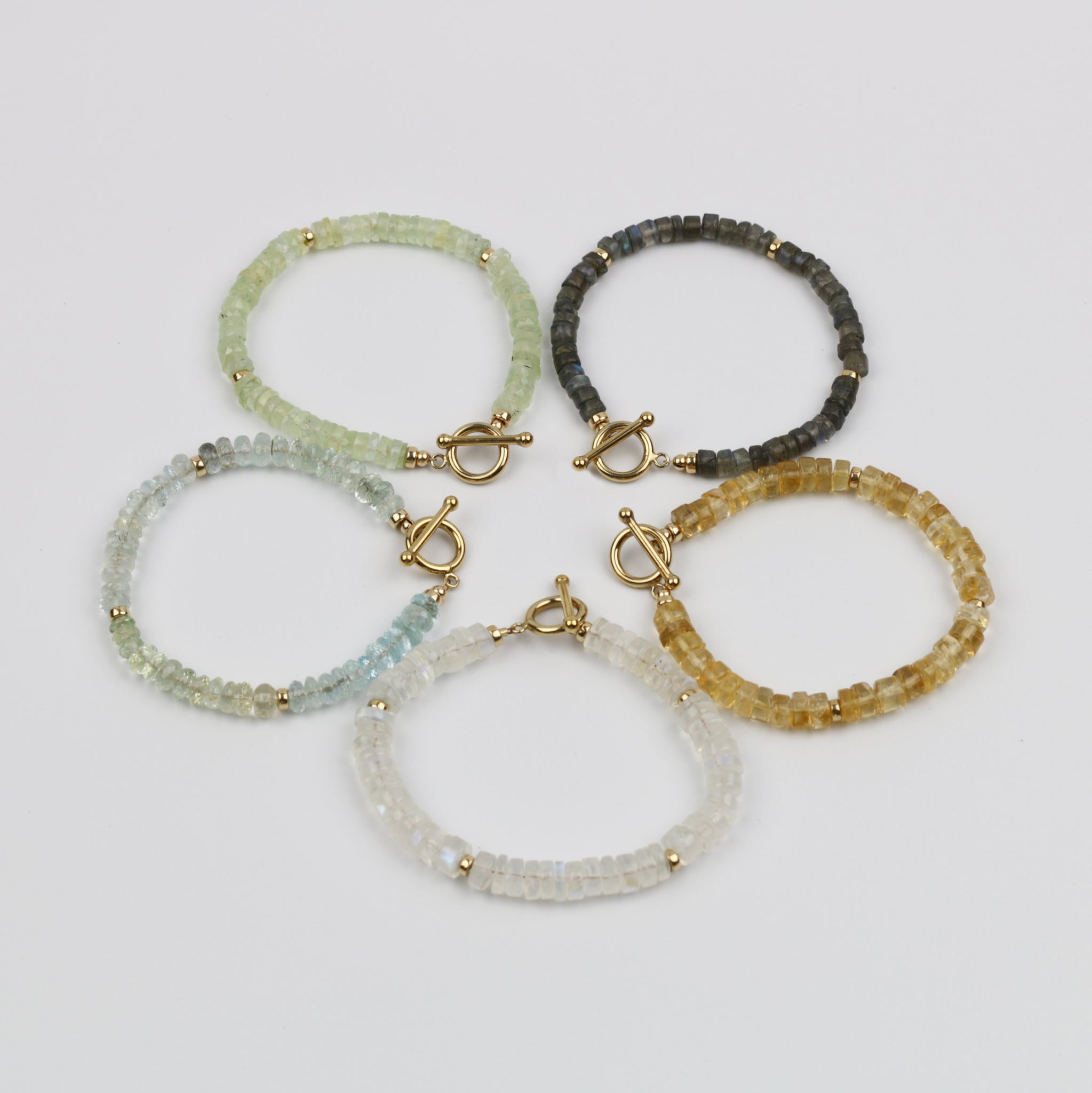 Moonstone T-Bar Bracelet